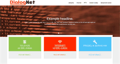 Desktop Screenshot of dialognet.cz